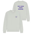 Drôle De Monsieur Slogan Sweater Grå