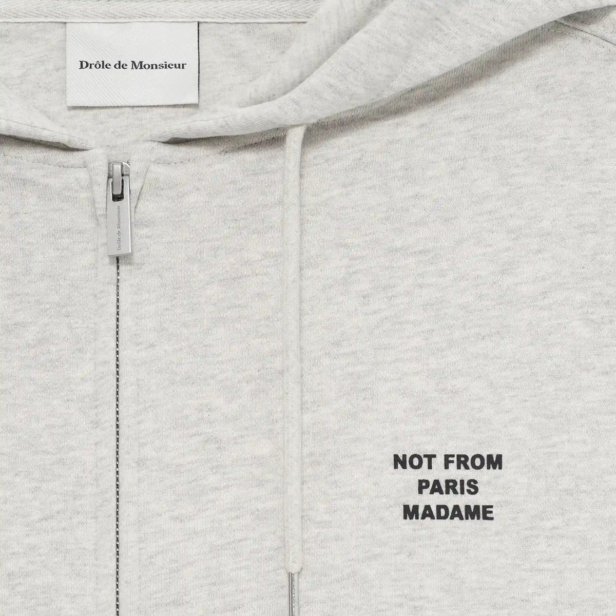 Drôle De Monsieur Slogan Vest Grå