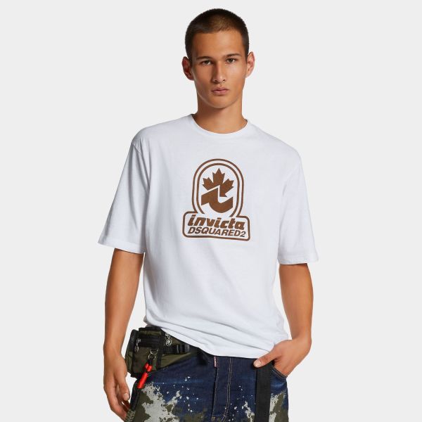 Dsquared2 Invicta Dsquared2 T-shirt Wit
