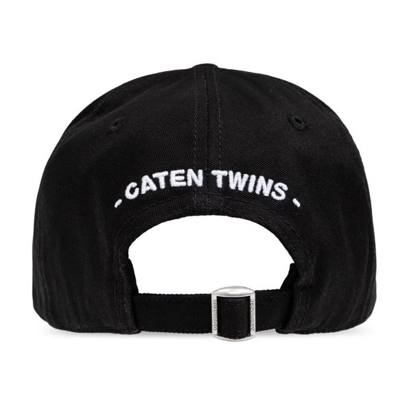 Dsquared2 Leaf Patch Cap Zwart
