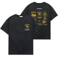 Duke + Dexter Sponsors Washed T-shirt Zwart