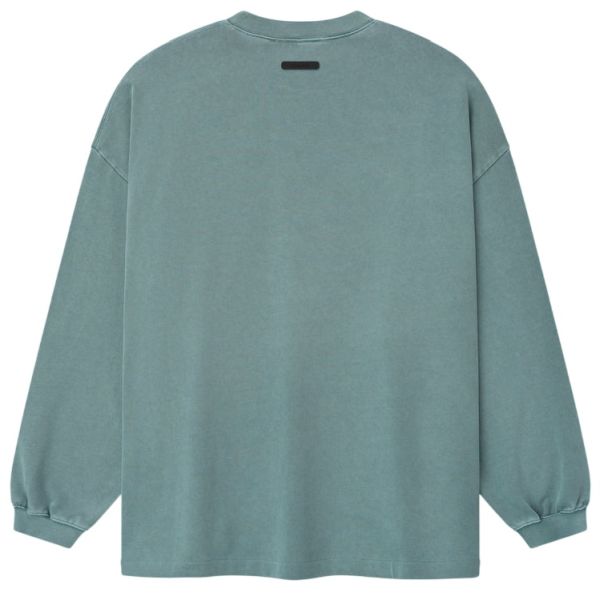 Fear Of God Essentials Campus 90's Longsleeve T-shirt Blauw