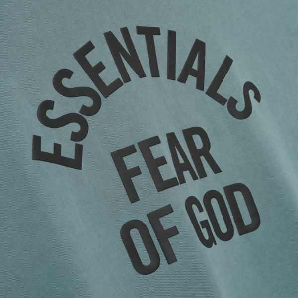 Fear Of God Essentials Campus 90's Longsleeve T-shirt Blauw