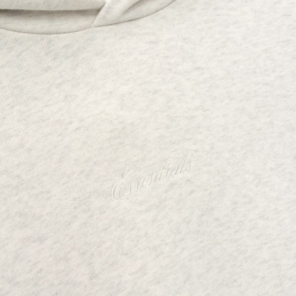 Fear Of God Essentials Signature Classic Hoodie Off White
