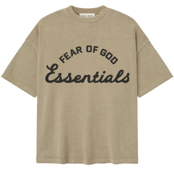 Fear Of God Essentials Training 90's T-shirt Beige