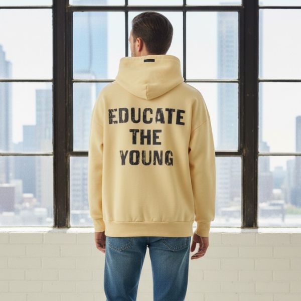 Fear Of God FU Hoodie Geel