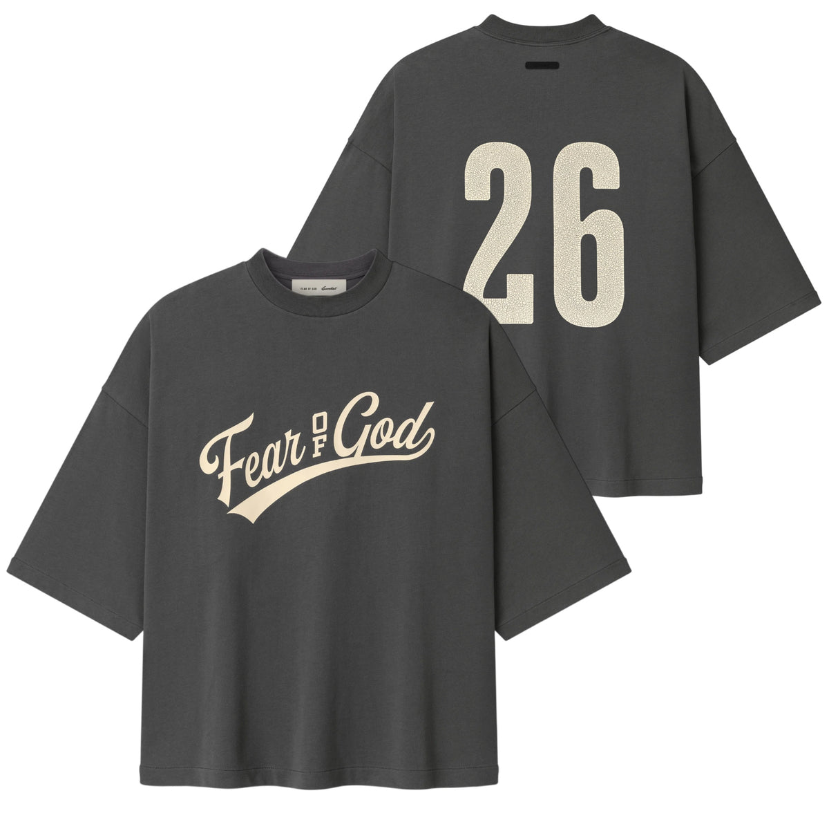 Fear Of God Essentials Merch T-shirt Antracit