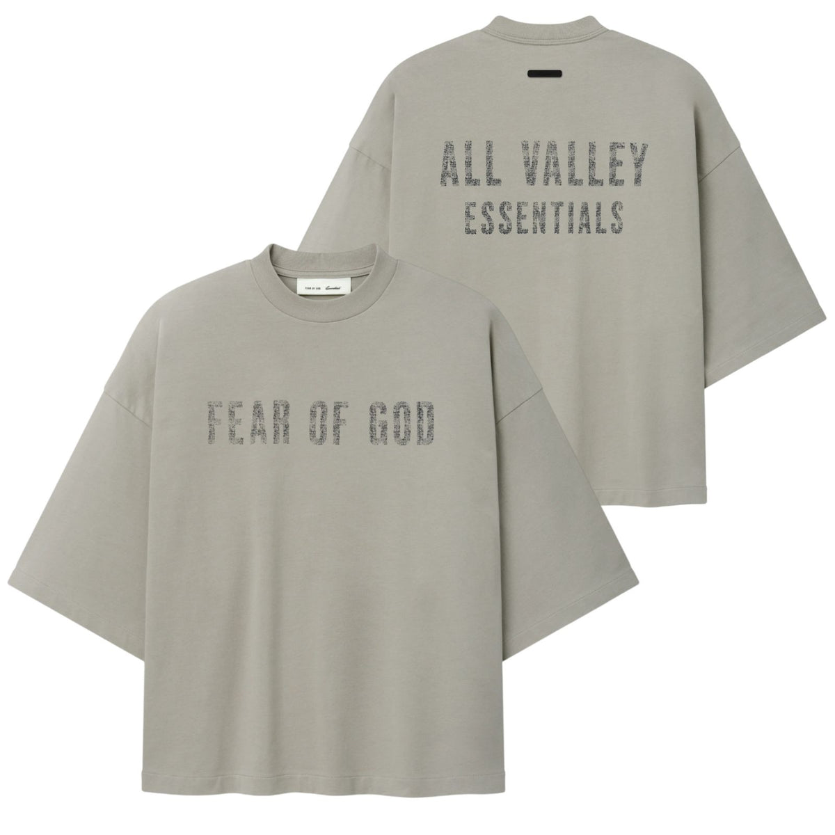 Fear Of God Essentials Merch T-shirt Grå