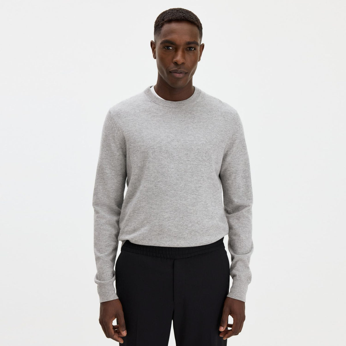 Filippa K Cotton Merino Sweater Grijs