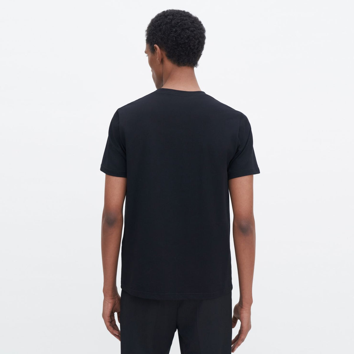Filippa K Stretch Cotton T-shirt Zwart