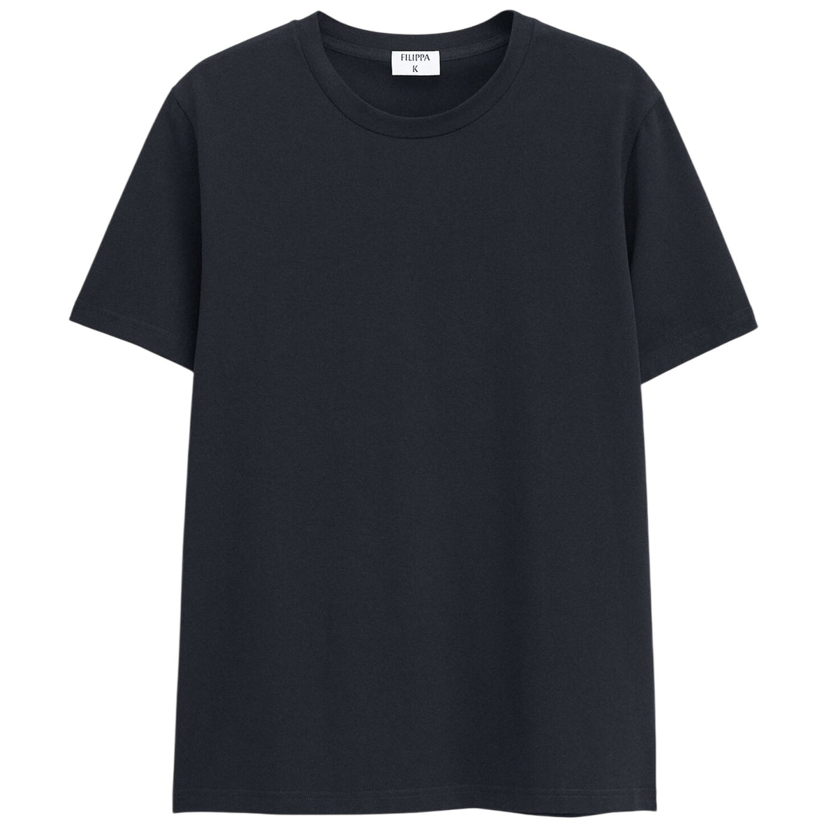 Filippa K Stretch Cotton T-shirt Zwart