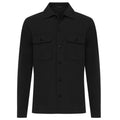 Genti Bucks Monogram Overshirt Zwart