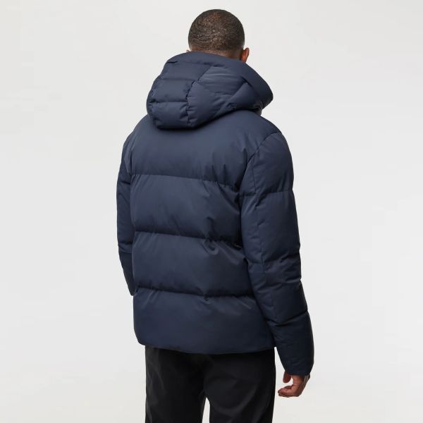 Genti Cross Puffer Navy