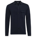 Genti Knitted Buttons Vest Navy
