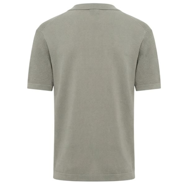 Genti No Buttons Polo Bruin