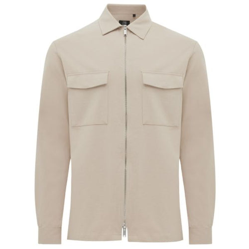 Genti Oaks Overshirt Beige