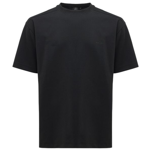 Genti Relaxed Fit T-shirt Zwart