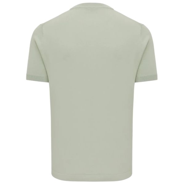 Genti Round T-shirt Licht Groen