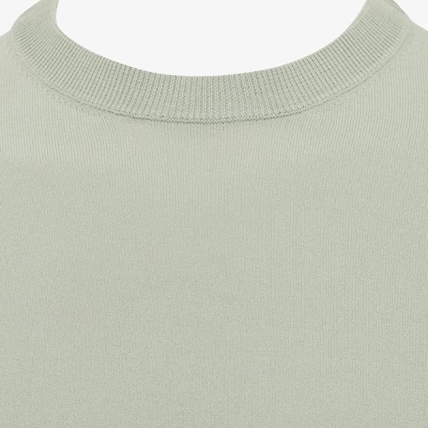 Genti Round T-shirt Licht Groen