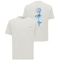 Genti Sea Print T-shirt Off White
