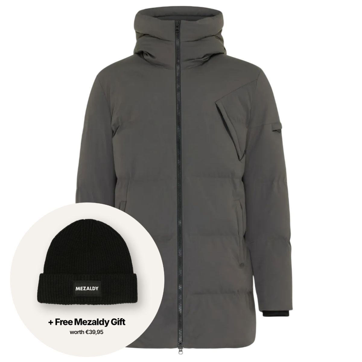 Genti Chris Parka Antracit