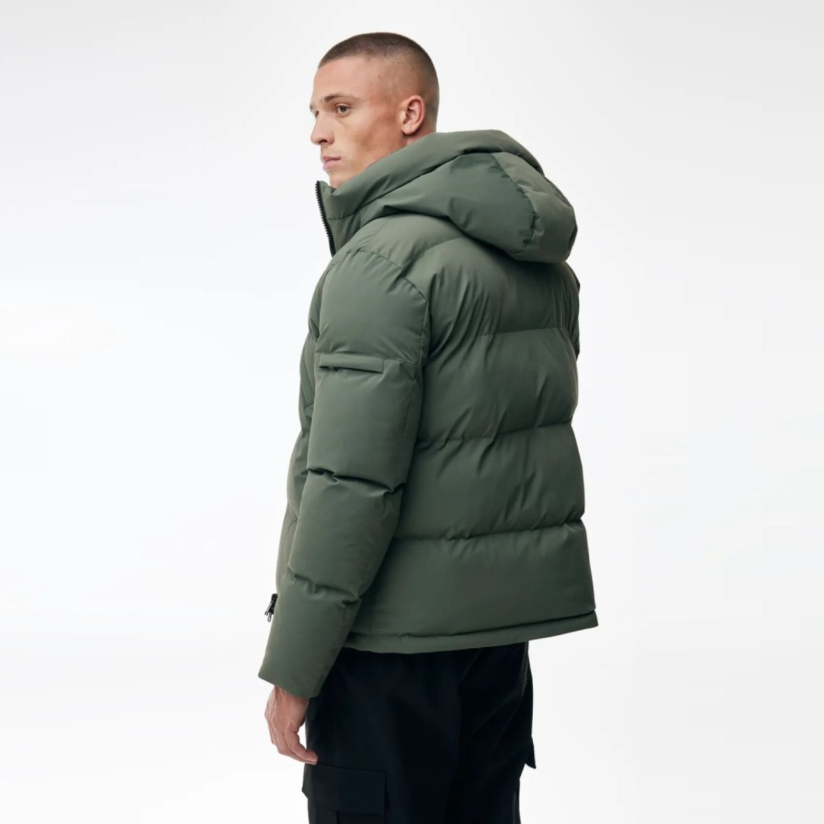 Genti Cross Puffer Grøn