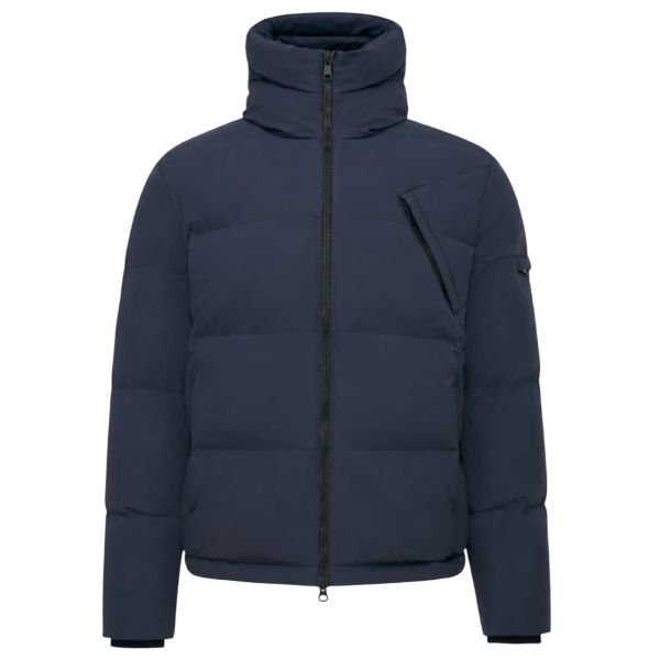 Genti Cross Puffer Marineblå