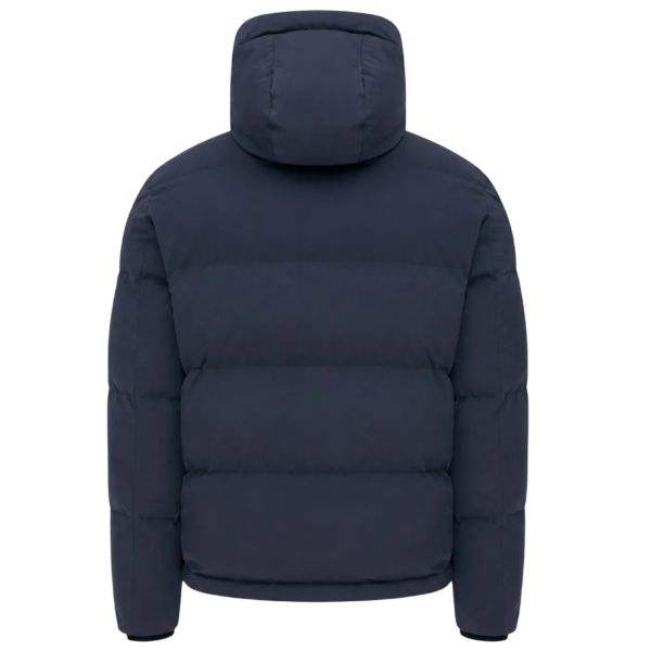 Genti Cross Puffer Marineblå