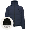 Genti Cross Puffer Marineblå