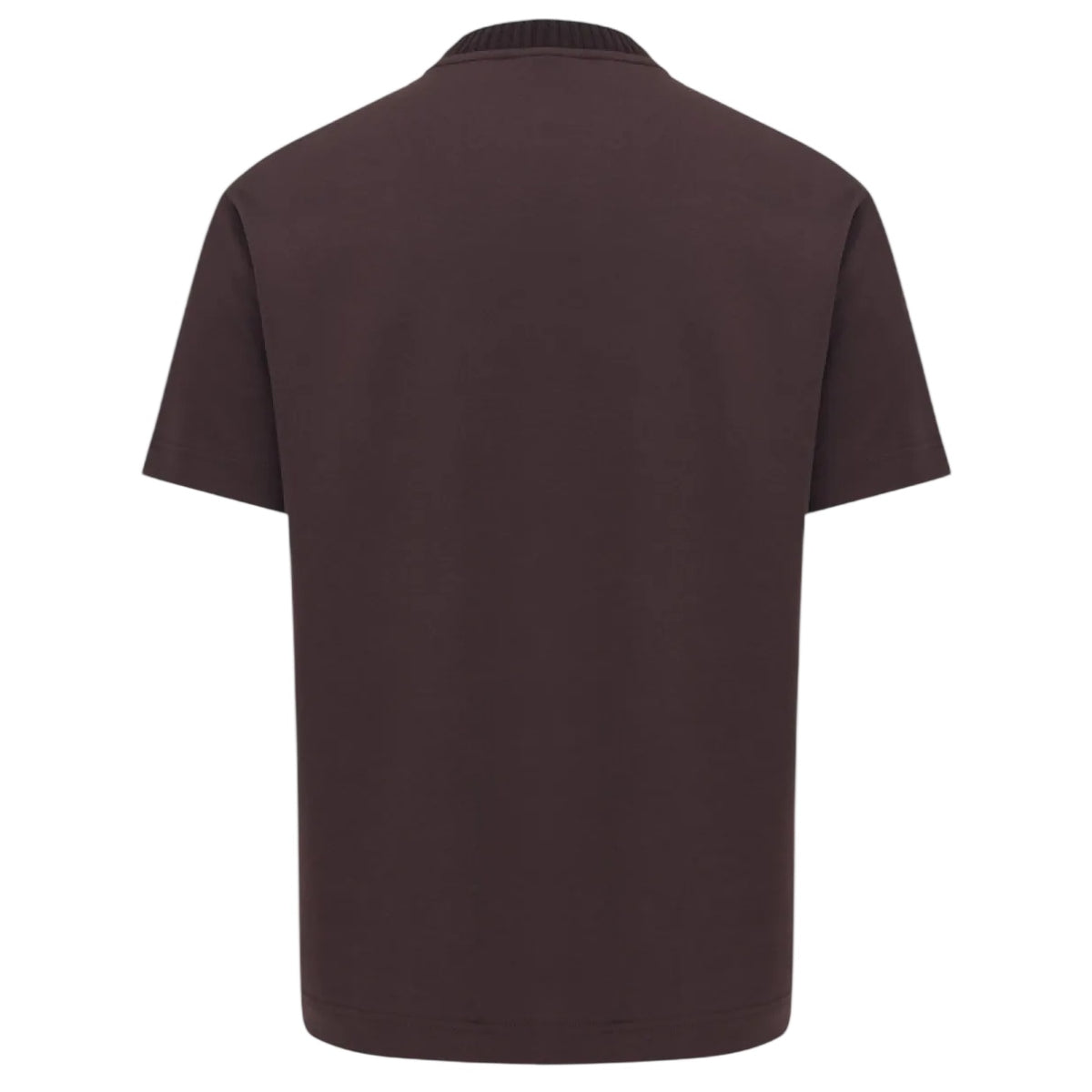 Genti broderet logo T-shirt bordeaux