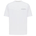 Genti T-shirt med broderet logo hvid