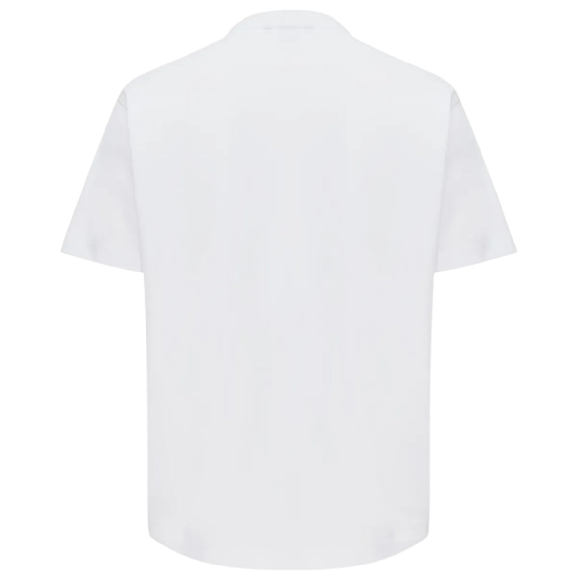 Genti T-shirt med broderet logo hvid