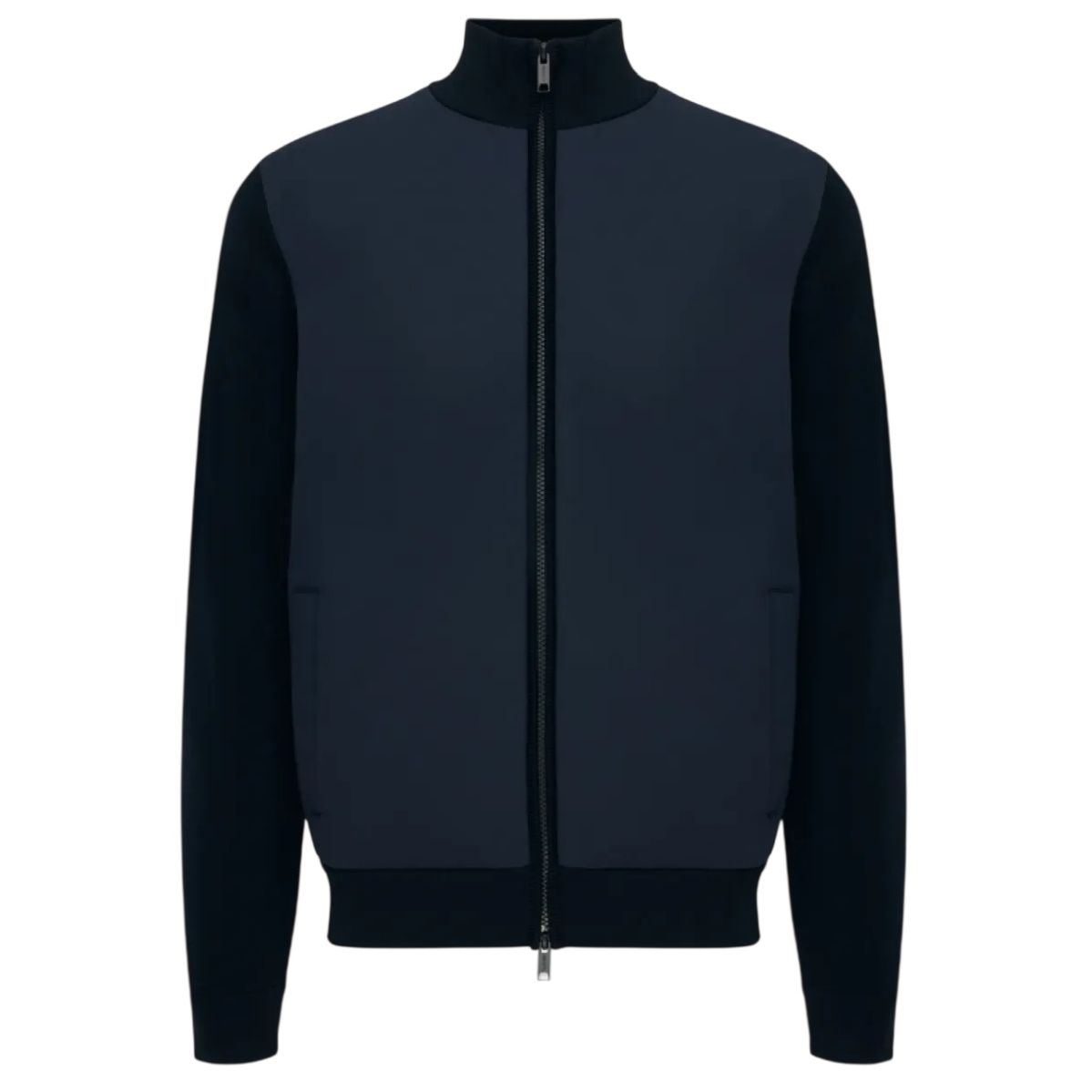 Genti Strikket Jakke Navy