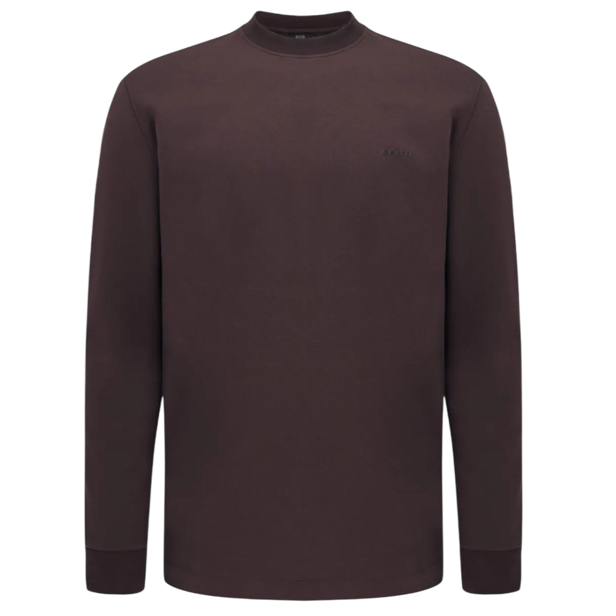Genti Logo Langærmet T-shirt Bordeaux