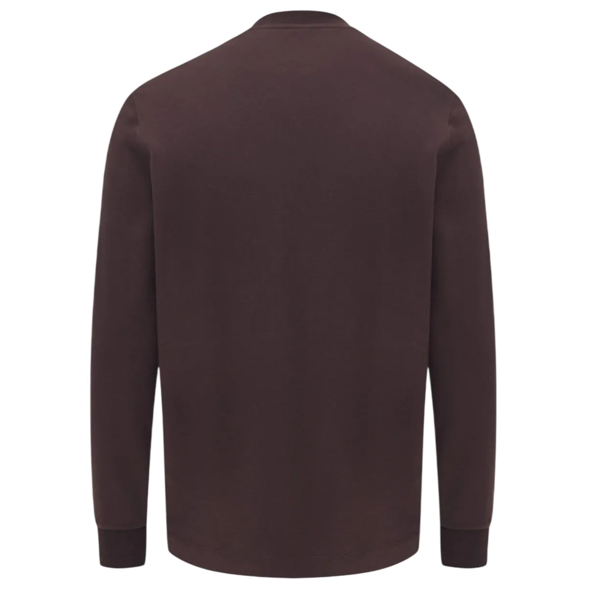 Genti Logo Langærmet T-shirt Bordeaux