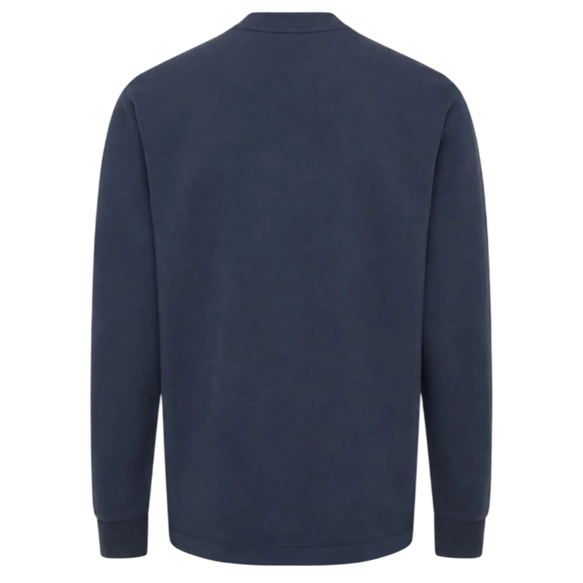 Genti Logo Langærmet T-shirt Mørkeblå
