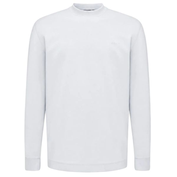 Genti Logo Langærmet T-shirt Hvid