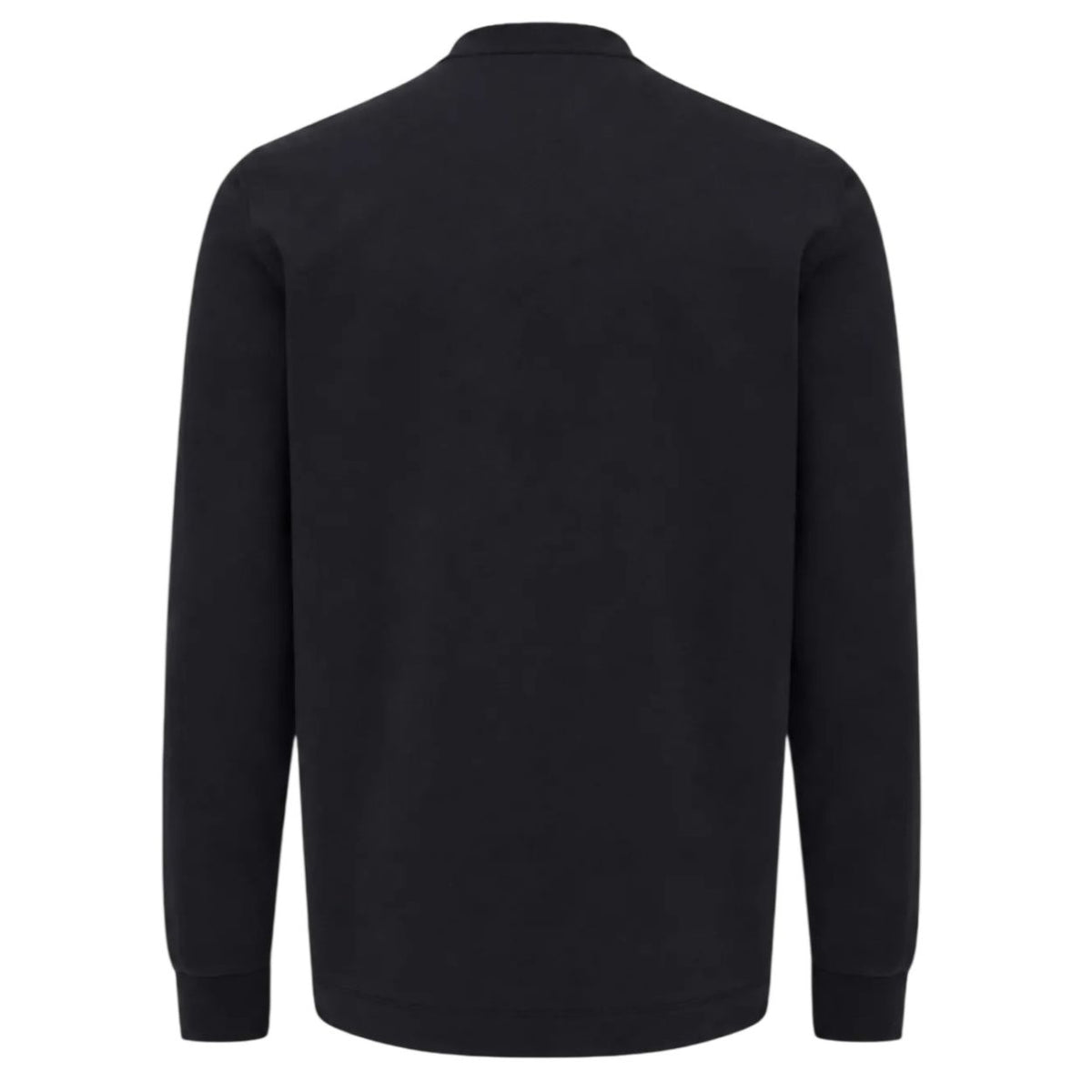 Genti Logo Langærmet T-shirt Sort