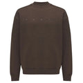 Genti Logo Sweater Brun