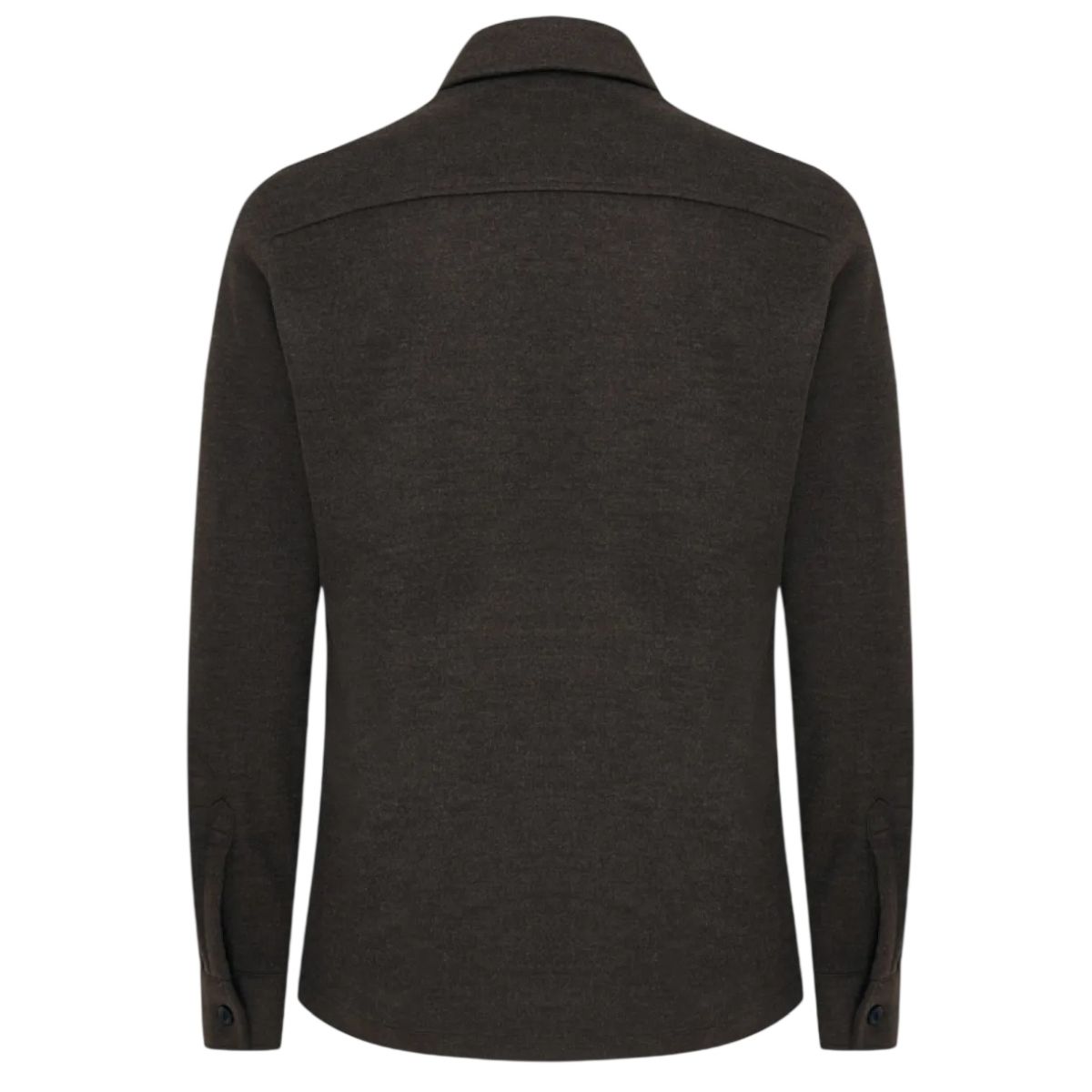 Genti Midtown Overshirt Brun