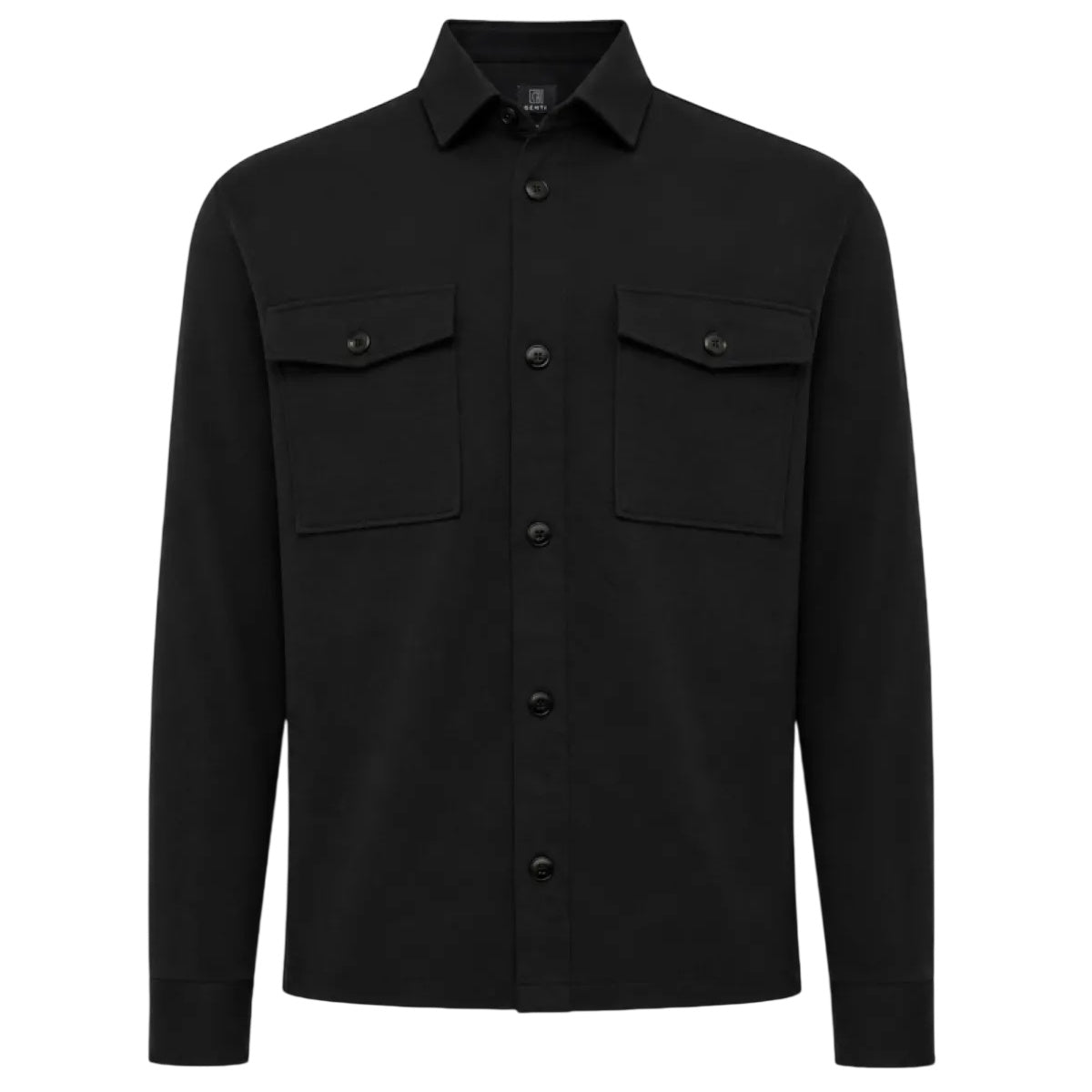 Genti Midtown Overskjorte Sort