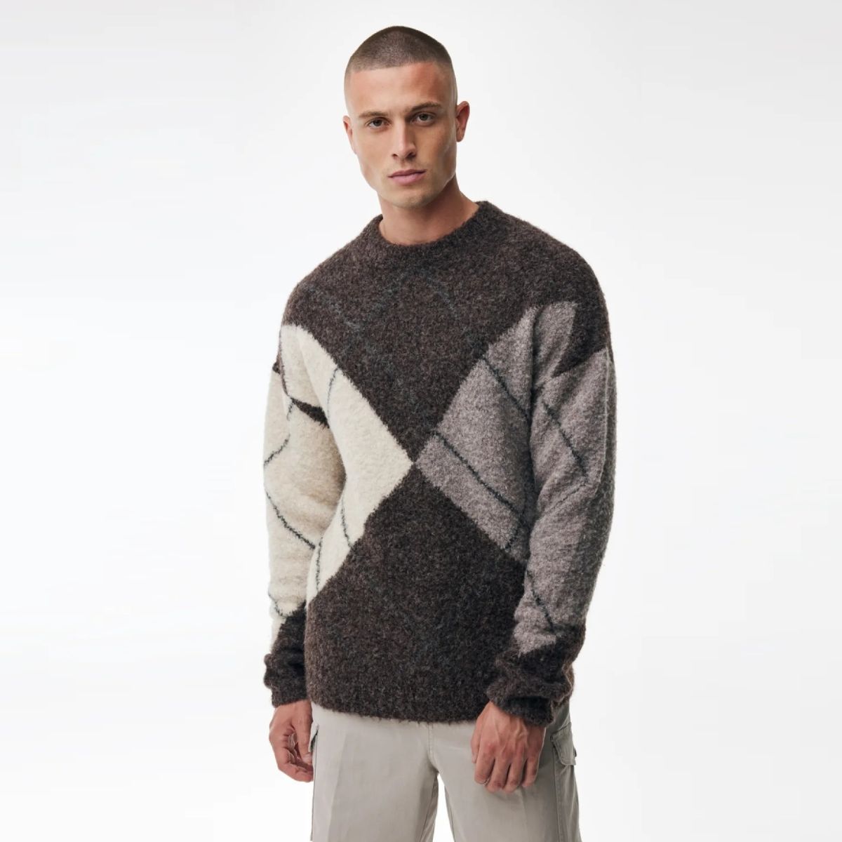 Genti Monogram Sweater Brun