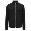 Genti Oaks Zip Overshirt Brun