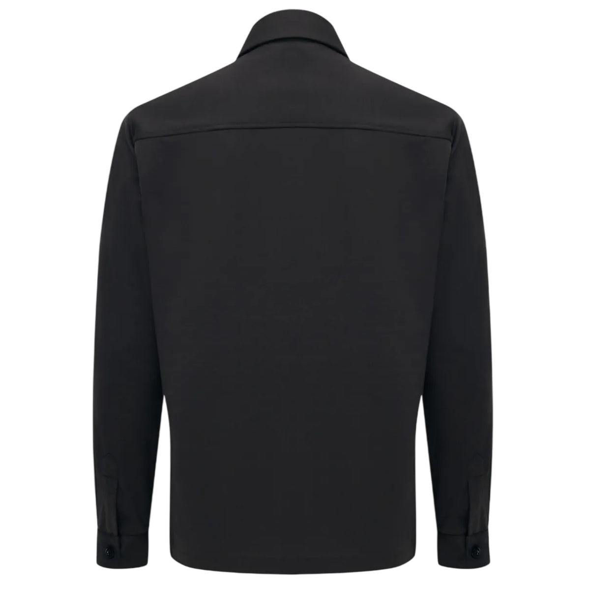 Genti Oaks Zip Overshirt Brun
