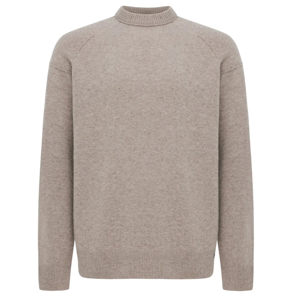 Genti Relaxed Wool Blend Sweater Brun