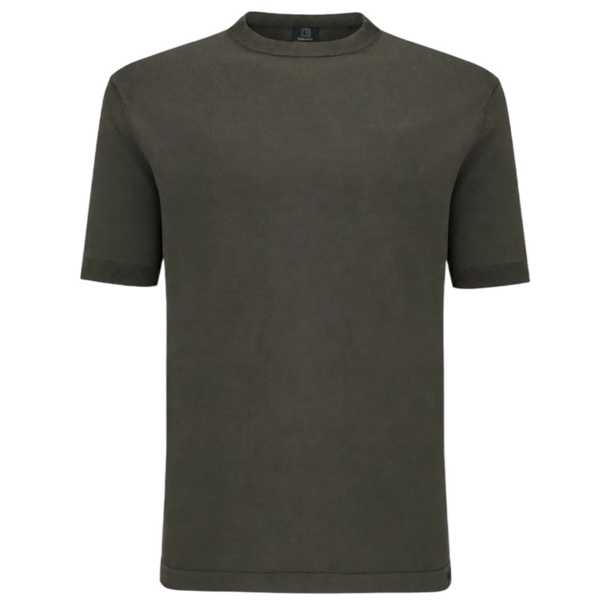 Genti Rundhalset T-shirt Mørkegrøn