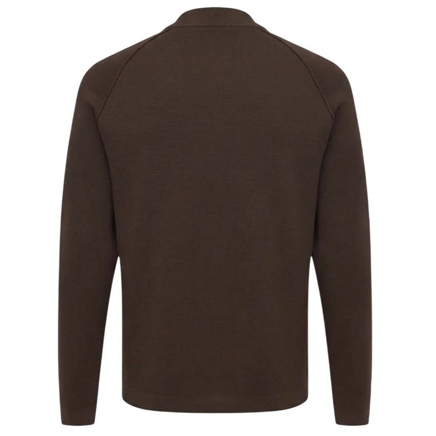 Genti Turtle Sweater Brun