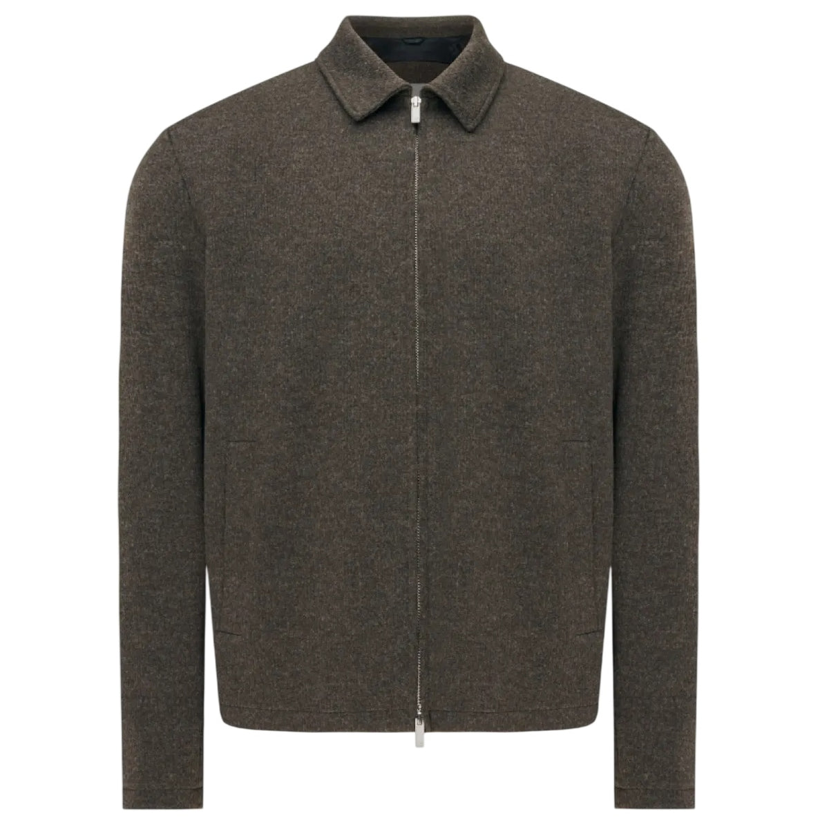 Genti Viper Monogram Overshirt Brun