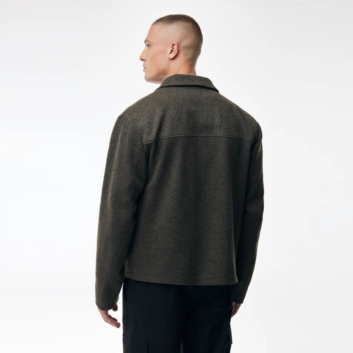 Genti Viper Monogram Overshirt Brun