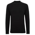 Genti Waffle Turtle Sweater Sort